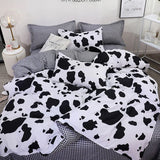 Gaeaspace  -  Ins Nordic Butterfly Bedding Set Flat Bed Sheet Duvet Cover Twin Full Queen Nordic Bed Linen Boy Girl Bedding Sets