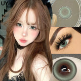 Gaeaspace  -  NEW Cosplay Colored Contact Lenses for Eyes Anime Purple Lenses Cosmetic Blue Eye Contacts Brown Natural Fashion Lenses