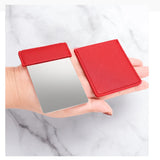 Gaeaspace  -  Ultra-thin Makeup Mirror Vanity Mirror Cosmetic Make Up Pocket Rectangle Foldable Compact Makeup Folding Mirrors Unbreakable