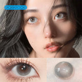 Gaeaspace  -   Bubbles Brown Colored Contact Lenses Soft For Eyes Small Beauty Pupil Myopia Prescription Degrees Yearly Natural New