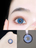 Gaeaspace  -  2Pcs Natural Color Contact Lenses for Eye with Myopia Power High Quality Eyes Contacts Lens Beautiful Pupil