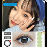 Gaeaspace  -  Holy deer gray Colored Contact Lenses soft for eyes small Beauty Pupil myopia prescription degree yearly natural new big