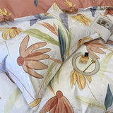 Gaeaspace  -  100% Cotton Bedding Set - Pure Cotton Four-Piece Set Sheet Quilt Cover Double Quilt Cover Bed 4 Pieces Comforter Sets Duvets