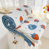 Gaeaspace  -  Baby Quilt Double Layer Yarn Soybean Fiber Mother And Baby Grade Soft Summer Cool Quilt Comfortable Breathable Home Textile