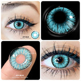 Gaeaspace  -  1Pair Contact Lenses for Halloween Lenses Colored Contact Lenses for Eyes Cosplay Contact Lenses Anime Eye Color Lenses