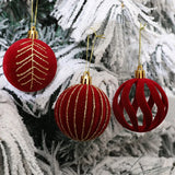 Gaeaspace  -  6pcs/box Christmas Balls Christmas Tree Hanging Ornaments High Quality Xmas Tree Ball Christmas Decoration Noel Navidad