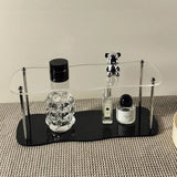 Gaeaspace  -  INS same model Table shelf Three layer acrylic perfume shelf High level simple modern cup shelf Table top sorting cabinet decor