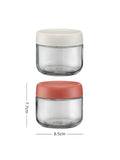 Gaeaspace  -  280ml Glass Sealed Jar Candy Nuts Coffee Bean Powder Storage Jar Tea Box Kitchen Dry Goods Storage Bottle Table Top Jewelry Box