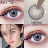 Gaeaspace  -   1 Pair Eyes Contact Lenses with Myopia Diopter High Quality Colored Lens Beauty Pupil Makeup Yearly Use Fast Shipping