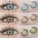 Gaeaspace  -  1 Pair Contact Lenses Colored Contact Lenses for Eyes Green Lenses Brown Lenses Blue Eye Lenses Cosmetic Colored Lenses