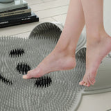 Gaeaspace  -  Ergonomic Design Bathroom Mat Soothing Bath Experience Wash Foot Mat Foot Massage Cushion Soft To The Touch Silicone Column