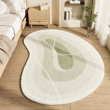 Gaeaspace  -  Nordic Irregular Large Area Cloakroom Carpet Thickened Plush Comfortable Carpets Soft Non Slip Dirt Resistant Children Room Rug