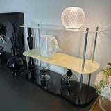 Gaeaspace  -  INS Style Luxury desktop shelf Water cup storage High beauty cup holder Removable acrylic perfume hand display