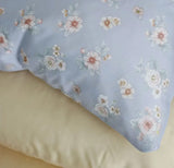 Gaeaspace -  Elegant blue flower bedding set 1.2 1.5 1.8 2.0,twin full queen king french floral home textile bed sheet pillowcase quilt cover