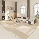 Gaeaspace  -  Japanese Cream Color Living Room Decoration Carpet Modern Bedroom Bedside Plush Carpets Home Balcony Bay Window Fluffy Soft Rug