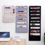 Gaeaspace  -  Document Hanging Storage Bag Oxford Cloth Storage Pocket Chart Hanging File Folding Holder Cascading Fabric Organizer For Office