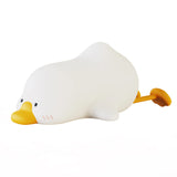 Gaeaspace  -  Cute Silicone Night Light Animal Night Light RGB Atmosphere Lamp Big White Goose Indoor Desktop Decoration Children Holiday Gift