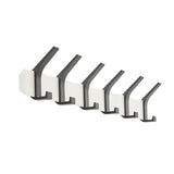 Gaeaspace  -  4/5/6/7/8 Movable Hooks Japanese Wall Door Hanger for Hanging Clothes Clothes Hat Keys Towels Coat Rack Holder Room Organization