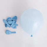 Gaeaspace  -  125Pcs Ocean Animal Balloon Garland Kit Blue Latex Balloon Arch for Sea Animal Baby Shower Birthday Party Decoration Supplies