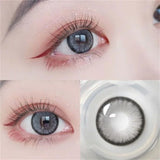 Gaeaspace  -  2Pcs Natural Color Contact Lenses for Eye with Myopia Power High Quality Eyes Contacts Lens Beautiful Pupil