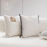 Gaeaspace  -  Light Luxury Modern Throw Pillow Home Sofa Throw Pillow Designer Soft Decoration with Cushion Backrest Pillow