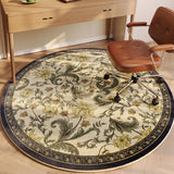 Gaeaspace   -  Carpet for Living Room Retro Pastoral Floral Large Area Plush Rug Home Decoration IG Fluffy Cloakroom Bedroom Mat ковер Tapete