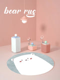 Gaeaspace  -  Cartoon Cute Children Girl Room Round Bedroom Bedside Carpets Cat Living Room Large Area Carpet Computer Chair Cloakroom Rug 양탄자