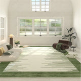 Gaeaspace  -  French Green Living Room Decoration Carpet Small Fresh Home Lounge Bay Window Non-slip Rug Luxury Balcony Bathroom Kitchen Rugs