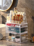 Gaeaspace  -  Makeup Organizer for Cosmetics Bathroom Drawer Jewelry Cosmetic Storage Box Organizer Nail Polish Lipstick Lip Gloss Holder