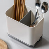 Gaeaspace  -  Storage Rack Multifunction Utensil Holder Knife Chopsticks Countertop Cutlery Drying Rack Flatware Drain Tidy Rack Kitchen Tools