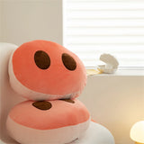 Gaeaspace  -  Pig Nose Pillow Plush Cute Cartoon Soft Plush Cushion Living Room Sofa Office Waist Rest Soft Throw Pillow Home Decorative Gifts