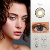 Gaeaspace -  3 Tone Colored Contacts for Eyes Color Contact Lenses Brown Contact Lens Beauty Pupilentes Cosmetic Eye Contacts Lens