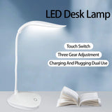 Gaeaspace  -  Portable Desk Lamp LED Reading Desk Lamp USB Charging Table Light Touch Dimming Learn Eye Protection Light Room Office Lighting