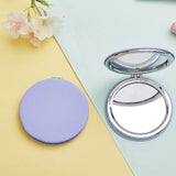 Gaeaspace  -  Mini PU Makeup Mirror Magnify Foldable Double Pocket Small Makeup Mirror for Travel Beauty Cosmetic Tool