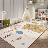 Gaeaspace  -  Living Room Large Area Carpet Bedroom Washable Wipeable Cartoon Reading Area Carpets Baby Climbing Mat Game Area Non Slip Rug