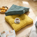 Gaeaspace  -  Meditation Floor Cushion Square Large Pillows Seating for Adults Tufted Corduroy Thick    Living Room Tatami