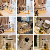 Gaeaspace  -  Ins Acrylic Desktop Rack Bathroom Toilet Storage Rack Layered Finishing Rack Bedroom Cup Storage Cosmetic Perfume Display Rack