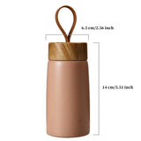 Gaeaspace  -  1pc 280ml Insulated Coffee Mug 304 Stainless Steel Tumbler Water Thermos Vacuum Flask Water Bottle Portable Mug Thermal Cup