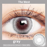 Gaeaspace  -  1 Pair/2pcs Fashion Lenses Blue Puple Gray Contact Lenses for Eyes Beauty Lenses Eye Color Comestic Natural Pupil Yearly