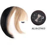 Gaeaspace  -  Synthetic Topper Hairpiece False Bang Clip-In Bangs Extension Natural Fake Fringe Invisible Clourse Hairpiece for Women