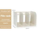 Gaeasapce  -   Office Desktop File Mini Storage Rack Home Bedroom Study Books Magazines Newspapers Graffiti Picture Book Storage Organizer