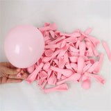 Gaeaspace  -  129Pcs Sage Green Pink Balloon Garland Arch Kit White Metallic Latex Balloons for Spring Tea Party Decoration Wedding Supplies