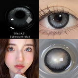 Gaeaspace  -  2PCs/Pair 10 Tone New Lenses Color Contact Lenses for Eyes Natural Colored Eye Lenses Beauty Eye Color Lens Yearly Use