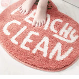 Gaeaspace  -  Creativity Doormat Cartoon Fruit Carpet Flocking Non-slip Bath Mat Lemon Peach Home Land Pad Bedroom Toilet Doorway Floor Mat