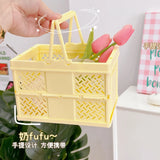 Gaeaspace  -  Large Capacity Thick Store Food Stable Structure Shopping Basket Cosmetics Storage Box Household Supplies Outdoor Pcnic Baskets