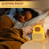 Gaeaspace  -  Capybara Night Light Children Alarm Clock Night Lamp Cute Shape Charging Timing Snooze Lighting Desktop Decoration Children Gift