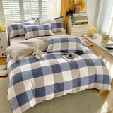 Gaeaspace  -  Skin Friendly and Minimalist Matte Four Piece Set with Thickened Bedding Set