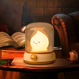 Gaeaspace  -  Candle Night Light Cute Kerosene Lamp Desktop LED Decorative Light USB Rechargeable Night Light Bedroom Creative Children's Gift