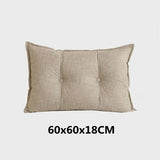 Gaeaspace  - 60CM Creativity Modern Headboard Cushion Living Room Sofa Backrest Lumbar Soft Bag Pillow Bedroom Reading Pillow Tatami Cushion