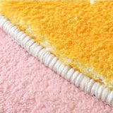 Gaeaspace  -  Irregular Bedroom Decor Banana Carpet Creative Cute Carpets for Living Room Fluffy Soft Bedside Rug Home thicken Plush floor Mat